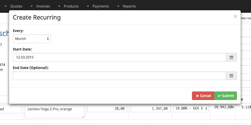 harvest app recurring invoice harvest app recurring invoice